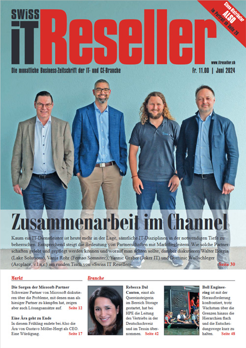 Swiss IT Reseller Cover Ausgabe 202406