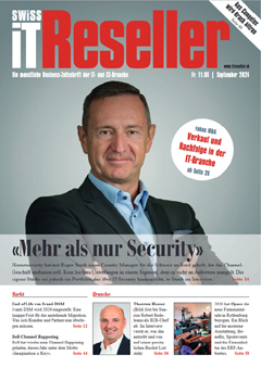 Swiss IT Reseller: Cover der Ausgabe 2024/09