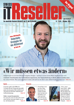 Swiss IT Reseller: Cover der Ausgabe 2024/10