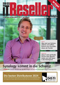 Swiss IT Reseller: Cover der Ausgabe 2024/11