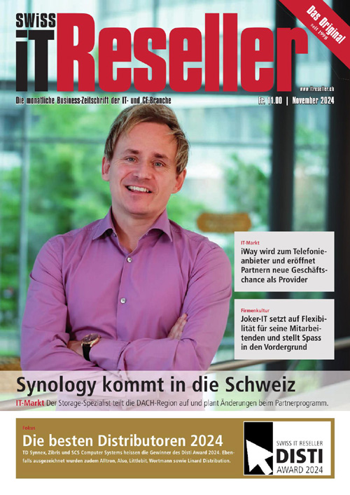 Swiss IT Reseller Cover Ausgabe 202411