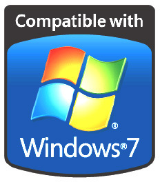 Windows-7-Logo nur mit 64-Bit-Kompatibilität